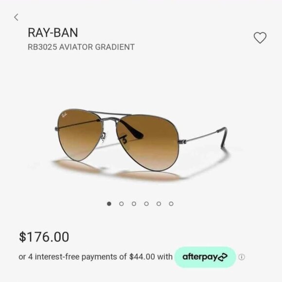 Ray Ban Aviator sunglasses - Picture 1 of 4